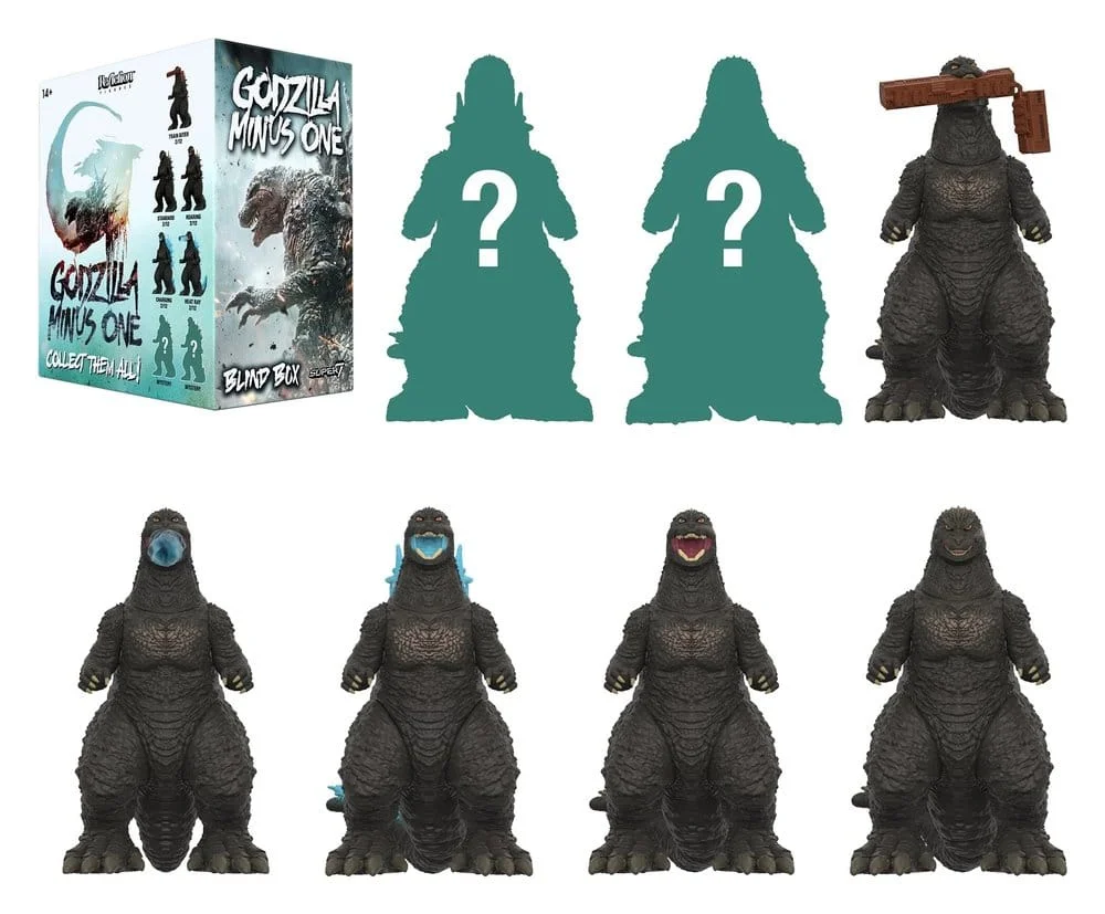 Godzilla Toho (Minus One) Action Figure 9cm Blind Box Wave 8 - 1 Unidade